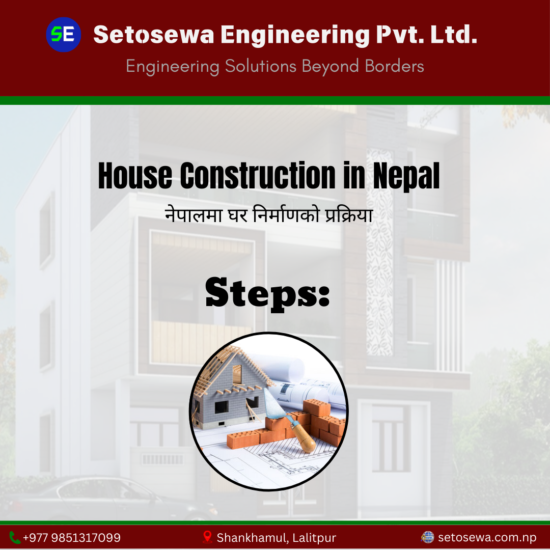 House construction process in Nepal
